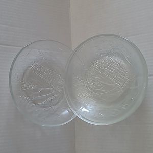 Bx4: 4 SETS MAIZE DESIGN PLATE